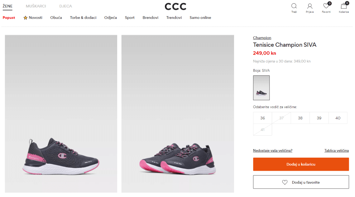 omnibus wdrożenie na węgrzech w sklepie ccc